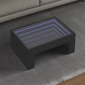 Mesa de centro con Infinity LED negro 70x50x30 cm von , Couchtisch - Ref: Foro24-847610, Preis: 105,56 €, Rabatt: %