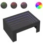 Mesa de centro con Infinity LED negro 70x50x30 cm by , Coffee table - Ref: Foro24-847610, Price: 105,56 €, Discount: %