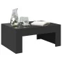 Mesa de centro con Infinity LED negro 70x50x30 cm by , Coffee table - Ref: Foro24-847610, Price: 105,56 €, Discount: %