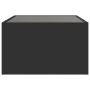 Mesa de centro con Infinity LED negro 70x50x30 cm de , Mesas de centro - Ref: Foro24-847610, Precio: 110,96 €, Descuento: %