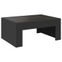 Mesa de centro con Infinity LED negro 70x50x30 cm de , Mesas de centro - Ref: Foro24-847610, Precio: 110,96 €, Descuento: %