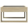 Mesa de centro con Infinity LED roble Sonoma 50x53x30 cm de , Mesas de centro - Ref: Foro24-847625, Precio: 75,63 €, Descuent...