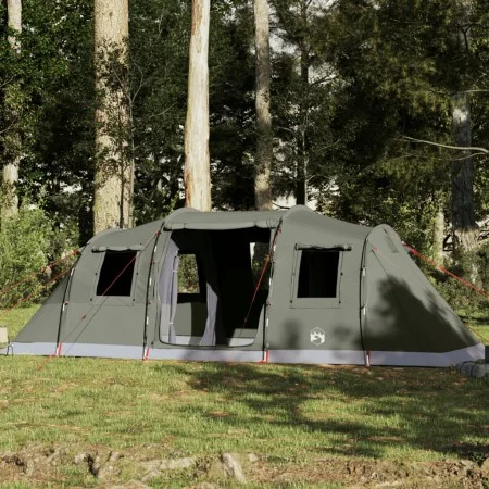 Tienda campaña familiar túnel 6 personas impermeable verde by , tents - Ref: Foro24-4009419, Price: 248,68 €, Discount: %