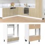 Armario de horno madera contrachapada color roble 60x46x81,5 cm de , Armarios de cocina - Ref: Foro24-849617, Precio: 64,65 €...