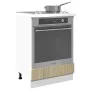 Armario de horno madera contrachapada color roble 60x46x81,5 cm von , Küchenschränke - Ref: Foro24-849617, Preis: 64,92 €, Ra...