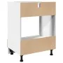 Armario de horno madera contrachapada color roble 60x46x81,5 cm von , Küchenschränke - Ref: Foro24-849617, Preis: 64,92 €, Ra...