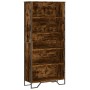 Estantería madera ingeniería color roble ahumado 80x31x169 cm von , Bücherregale und Regale - Ref: Foro24-3295314, Preis: 91,...