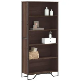 Estantería madera de ingeniería color marrón roble 80x31x169 cm von , Bücherregale und Regale - Ref: Foro24-3295316, Preis: 9...