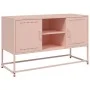 Aparador de acero rosa 36x39x123 cm by , Sideboards - Ref: Foro24-846525, Price: 107,84 €, Discount: %