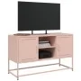 Aparador de acero rosa 36x39x123 cm by , Sideboards - Ref: Foro24-846525, Price: 107,84 €, Discount: %