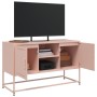 Aparador de acero rosa 36x39x123 cm de , Aparadores - Ref: Foro24-846525, Precio: 110,11 €, Descuento: %