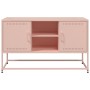 Aparador de acero rosa 36x39x123 cm de , Aparadores - Ref: Foro24-846525, Precio: 110,11 €, Descuento: %