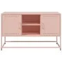 Aparador de acero rosa 36x39x123 cm by , Sideboards - Ref: Foro24-846525, Price: 107,84 €, Discount: %