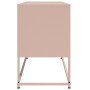 Aparador de acero rosa 36x39x123 cm de , Aparadores - Ref: Foro24-846525, Precio: 110,11 €, Descuento: %