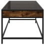 Mesa de centro con Infinity LED roble ahumado 70x50x41 cm by , Coffee table - Ref: Foro24-847684, Price: 85,84 €, Discount: %