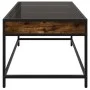 Mesa de centro con Infinity LED roble ahumado 70x50x41 cm by , Coffee table - Ref: Foro24-847684, Price: 84,76 €, Discount: %