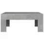Mesa de centro con Infinity LED gris hormigón 70x50x30 cm by , Coffee table - Ref: Foro24-847612, Price: 86,03 €, Discount: %