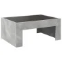 Mesa de centro con Infinity LED gris hormigón 70x50x30 cm by , Coffee table - Ref: Foro24-847612, Price: 86,03 €, Discount: %