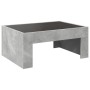 Mesa de centro con Infinity LED gris hormigón 70x50x30 cm by , Coffee table - Ref: Foro24-847612, Price: 87,17 €, Discount: %