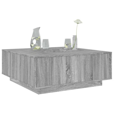 Graue Sonoma-Ingenieurholz-Couchtisch 100x100x40 cm von , Couchtisch - Ref: Foro24-3284054, Preis: 161,37 €, Rabatt: %