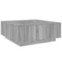 Mesa de centro madera de ingeniería gris Sonoma 100x100x40 cm by , Coffee table - Ref: Foro24-3284054, Price: 159,83 €, Disco...