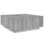 Mesa de centro madera de ingeniería gris Sonoma 100x100x40 cm by , Coffee table - Ref: Foro24-3284054, Price: 159,83 €, Disco...