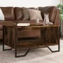 Mesa de centro madera contrachapada roble ahumado 75x51x40 cm by , Coffee table - Ref: Foro24-848486, Price: 49,74 €, Discoun...