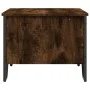 Mesa de centro madera contrachapada roble ahumado 75x51x40 cm by , Coffee table - Ref: Foro24-848486, Price: 49,74 €, Discoun...
