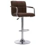 Küchenbarhocker, 2 Stück, brauner Stoff von , Küchenhocker - Ref: Foro24-283422, Preis: 141,46 €, Rabatt: %