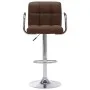Küchenbarhocker, 2 Stück, brauner Stoff von , Küchenhocker - Ref: Foro24-283422, Preis: 141,46 €, Rabatt: %