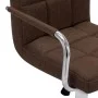 Küchenbarhocker, 2 Stück, brauner Stoff von , Küchenhocker - Ref: Foro24-283422, Preis: 141,46 €, Rabatt: %