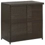 Set mesa y sillas de bar jardín 3 piezas ratán sintético marrón by vidaXL, Furniture sets for kitchens and dining rooms - Ref...
