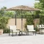 Sombrilla de jardín con LEDs poste acero marrón 300x200x250 cm de , Sombrillas - Ref: Foro24-4005118, Precio: 132,93 €, Descu...