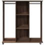 Armario con ruedas madera ingeniería marrón roble 102x38x110 cm von , Aufbewahrung von Kleidung und Schränken - Ref: Foro24-8...