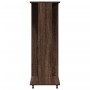 Armario con ruedas madera ingeniería marrón roble 102x38x110 cm von , Aufbewahrung von Kleidung und Schränken - Ref: Foro24-8...