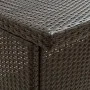 Set mesa y sillas de bar jardín 3 piezas ratán sintético marrón by vidaXL, Furniture sets for kitchens and dining rooms - Ref...