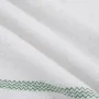Paños de limpieza 5 uds blancas con rayas verdes 50x60 cm by , Home cleaning products - Ref: Foro24-4014090, Price: 9,60 €, D...