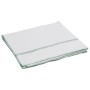 Paños de limpieza 50 uds blancas con rayas verdes 50x60 cm von , Reinigungsprodukte für den Haushalt - Ref: Foro24-4014092, P...