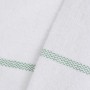 Paños de limpieza 50 uds blancas con rayas verdes 50x60 cm von , Reinigungsprodukte für den Haushalt - Ref: Foro24-4014092, P...