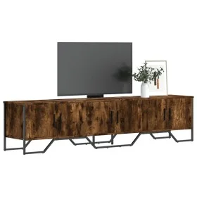 Mueble de TV madera de ingeniería roble ahumado 180x34x41 cm by , TV Furniture - Ref: Foro24-848591, Price: 114,95 €, Discoun...