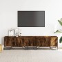 TV-Möbel aus geräucherter Eichen-Ingenieurholz 180x34x41 cm. von , TV-Möbel - Ref: Foro24-848591, Preis: 117,04 €, Rabatt: %