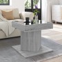 Mesa de centro y LED madera ingeniería gris Sonoma 50x50x45 cm de , Mesas de centro - Ref: Foro24-847565, Precio: 98,63 €
