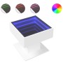 LED-Beistelltisch aus weißem Ingenieurholz mit 50x50x45 cm von , Couchtisch - Ref: Foro24-847525, Preis: 96,85 €, Rabatt: %