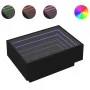 Mesa de centro con LED madera de ingeniería negro 70x50x30 cm by , Coffee table - Ref: Foro24-847512, Price: 126,07 €, Discou...