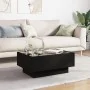 Mesa de centro con LED madera de ingeniería negro 70x50x30 cm by , Coffee table - Ref: Foro24-847512, Price: 126,07 €, Discou...