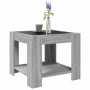 Mitteltisch und LED-Technik aus Sonoma-Engineering-Holz in Grau, 53x53x45 cm. von , Couchtisch - Ref: Foro24-847544, Preis: 8...