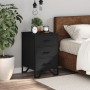 Mesita de noche madera de ingeniería negro 40x41x60 cm by , Nightstands - Ref: Foro24-848524, Price: 76,08 €, Discount: %