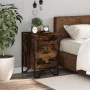 Nachttisch aus geräucherter Eichen-Ingenieurholz 40x41x60 cm. von , Nachttische - Ref: Foro24-848526, Preis: 67,61 €, Rabatt: %