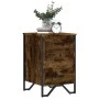 Nachttisch aus geräucherter Eichen-Ingenieurholz 40x41x60 cm. von , Nachttische - Ref: Foro24-848526, Preis: 67,61 €, Rabatt: %