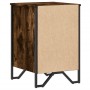 Nachttisch aus geräucherter Eichen-Ingenieurholz 40x41x60 cm. von , Nachttische - Ref: Foro24-848526, Preis: 68,69 €, Rabatt: %